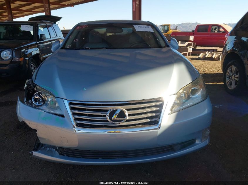 2011 Lexus Es 350 VIN: JTHBK1EG5B2448402 Lot: 43922754