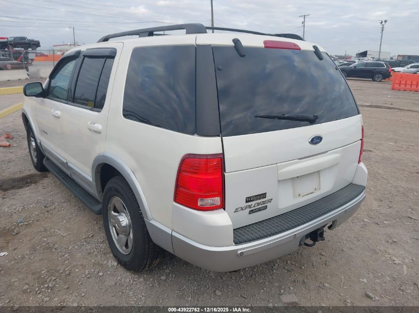 2002 Ford Explorer Limited VIN: 1FMZU75E12ZA54720 Lot: 43922762