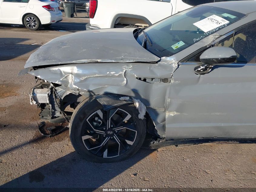 2025 Hyundai Sonata Sel VIN: KMHL64JA2SA467911 Lot: 43922765