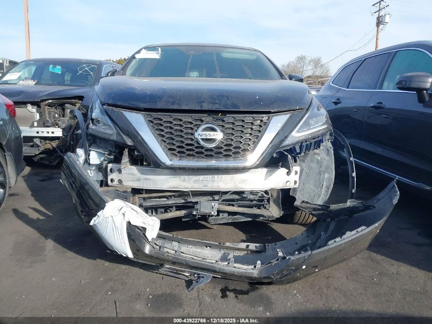 2022 Nissan Murano S Intelligent Awd VIN: 5N1AZ2AS5NC118424 Lot: 43922766
