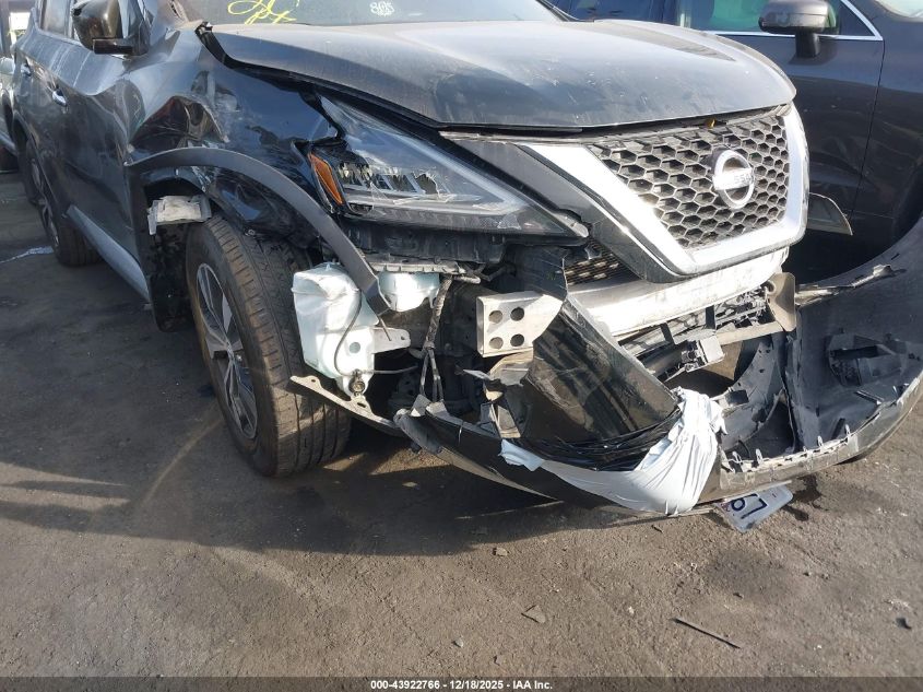 2022 Nissan Murano S Intelligent Awd VIN: 5N1AZ2AS5NC118424 Lot: 43922766