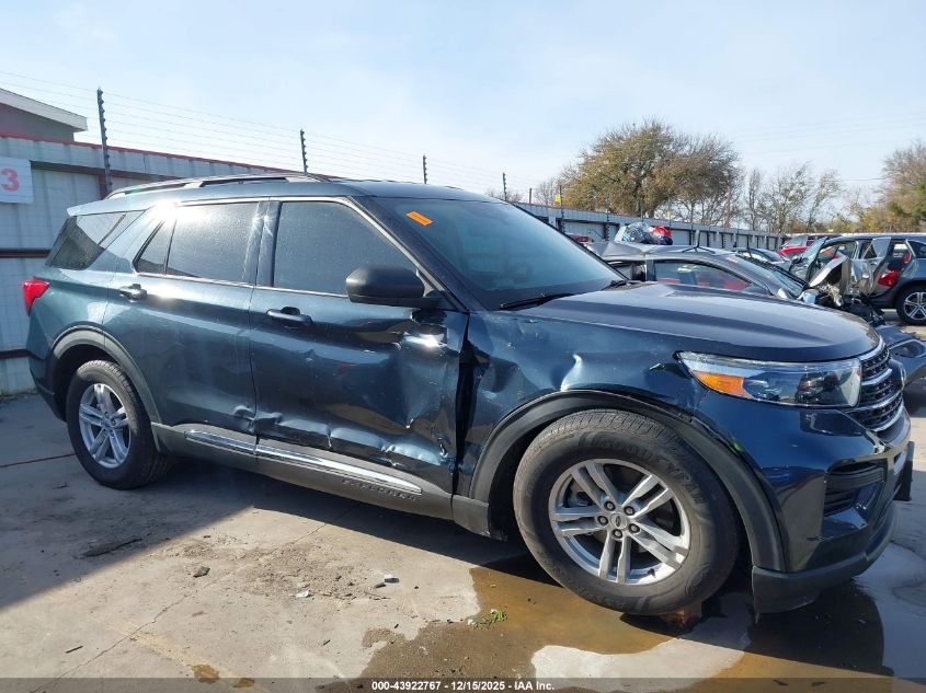 2022 Ford Explorer Xlt VIN: 1FMSK7DH9NGB36553 Lot: 43922767