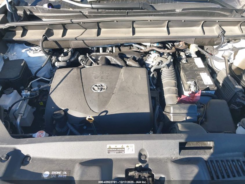 2022 Toyota Highlander Platinum VIN: 5TDFZRBH6NS253562 Lot: 43922781