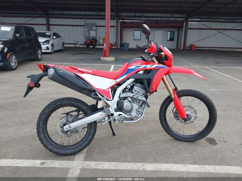 2024 Honda Crf300 La VIN: MLHND1652R5300896 Lot: 43922841