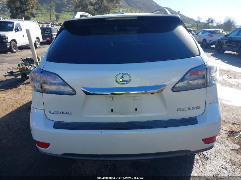 2010 Lexus Rx 350 VIN: JTJBK1BA4A2431328 Lot: 43922854