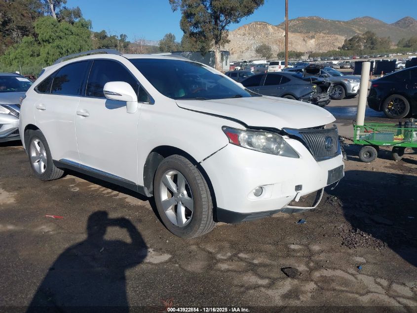 2010 Lexus Rx 350 VIN: JTJBK1BA4A2431328 Lot: 43922854