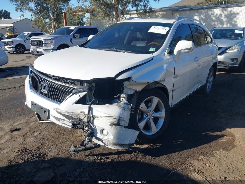 2010 Lexus Rx 350 VIN: JTJBK1BA4A2431328 Lot: 43922854