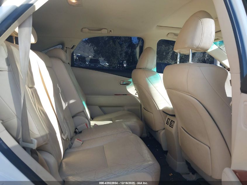 2010 Lexus Rx 350 VIN: JTJBK1BA4A2431328 Lot: 43922854