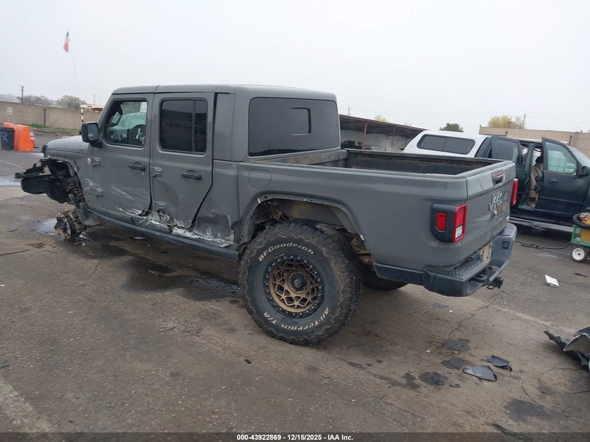 2021 JEEP GLADIATOR 3.6L V-6 DOHC, VVT, (VIN: 1C6HJTFG7ML602699