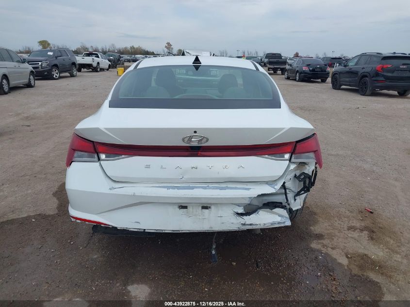 2021 Hyundai Elantra Sel VIN: 5NPLS4AG3MH031844 Lot: 43922875