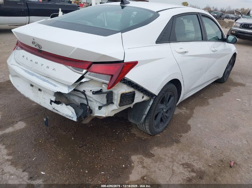 2021 Hyundai Elantra Sel VIN: 5NPLS4AG3MH031844 Lot: 43922875