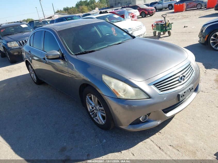 2010 Infiniti G37 Journey
