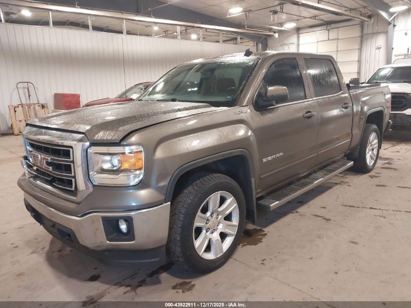 2014 GMC Sierra 1500 Sle VIN: 3GTU2UEC3EG365779 Lot: 43922911