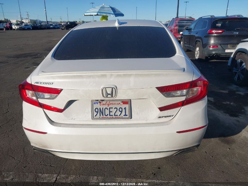 2019 Honda Accord Sport VIN: 1HGCV1F31KA004790 Lot: 43922913