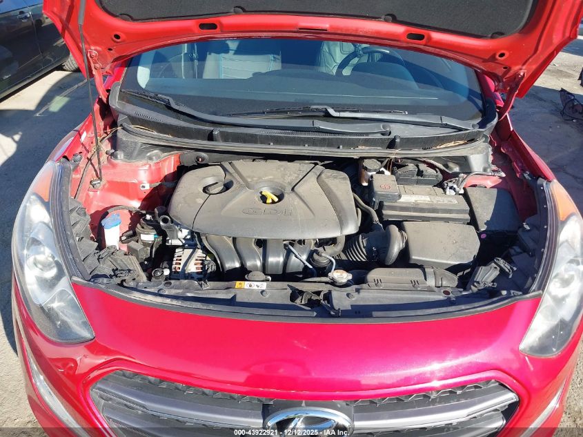 2016 Hyundai Elantra Gt VIN: KMHD35LH0GU258279 Lot: 43922921