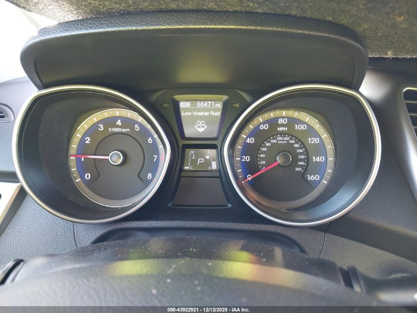 2016 Hyundai Elantra Gt VIN: KMHD35LH0GU258279 Lot: 43922921