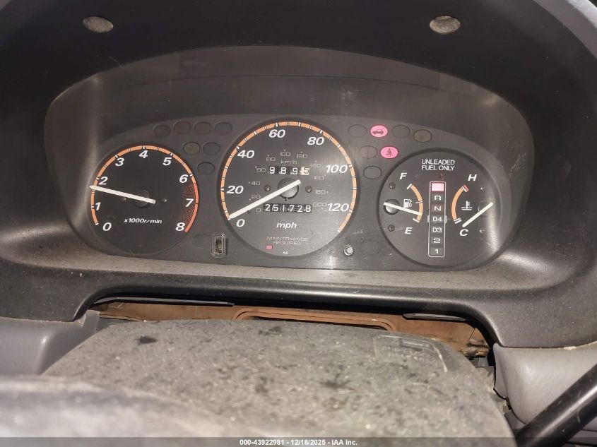 1997 Honda Cr-V VIN: JHLRD1846VC002952 Lot: 43922981