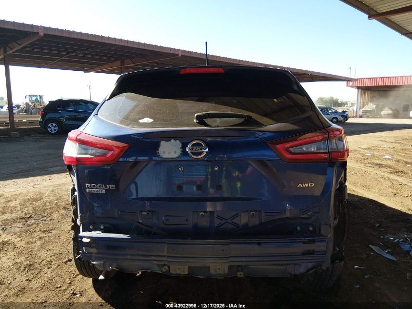 2021 Nissan Rogue Sport S Awd Xtronic Cvt VIN: JN1BJ1AW8MW430086 Lot: 43922998