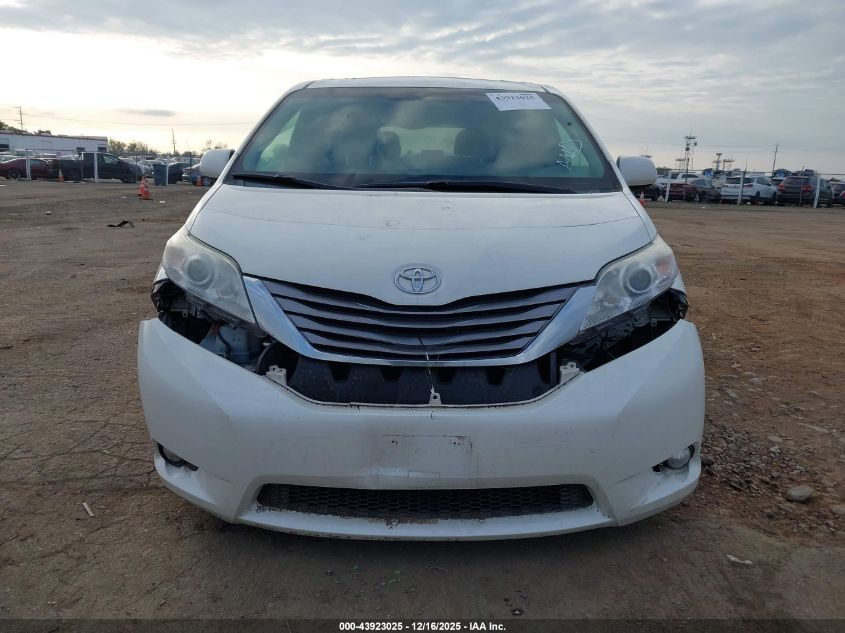 2015 Toyota Sienna Xle 8 Passenger VIN: 5TDYK3DC0FS652237 Lot: 43923025