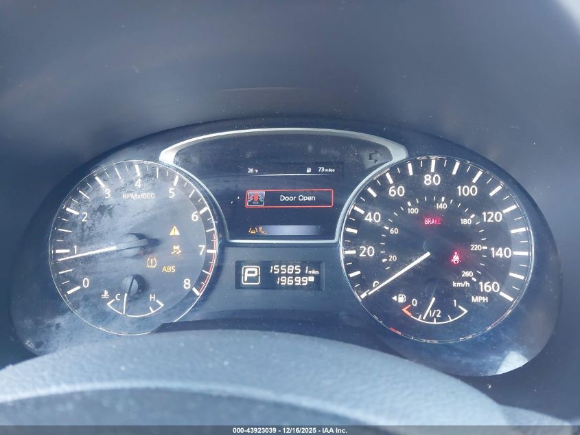 2015 Nissan Altima 2.5 Sl VIN: 1N4AL3AP9FN365982 Lot: 43923039