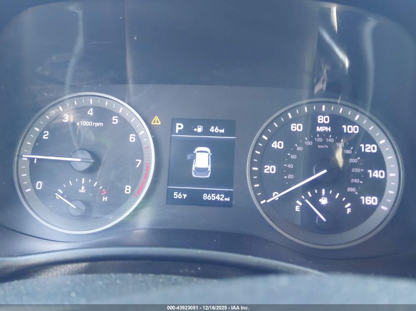 2019 Hyundai Tucson Se VIN: KM8J23A40KU001576 Lot: 43923051