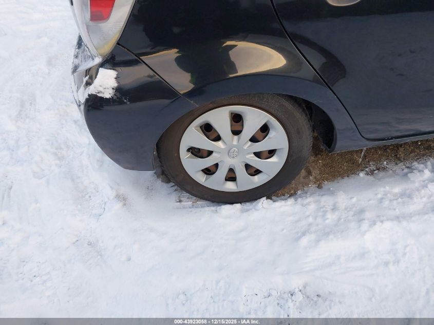 2013 Toyota Prius C Two VIN: JTDKDTB39D1535060 Lot: 43923058