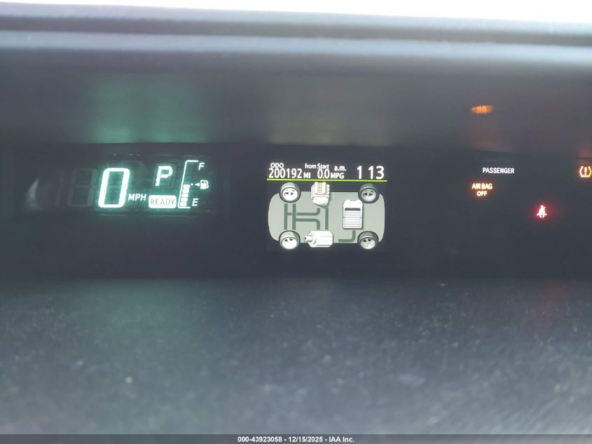 2013 Toyota Prius C Two VIN: JTDKDTB39D1535060 Lot: 43923058