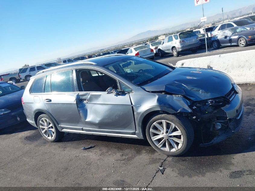 2017 Volkswagen Golf Alltrack Tsi S/Tsi Se/Tsi Sel VIN: 3VWH17AU7HM518915 Lot: 43923069