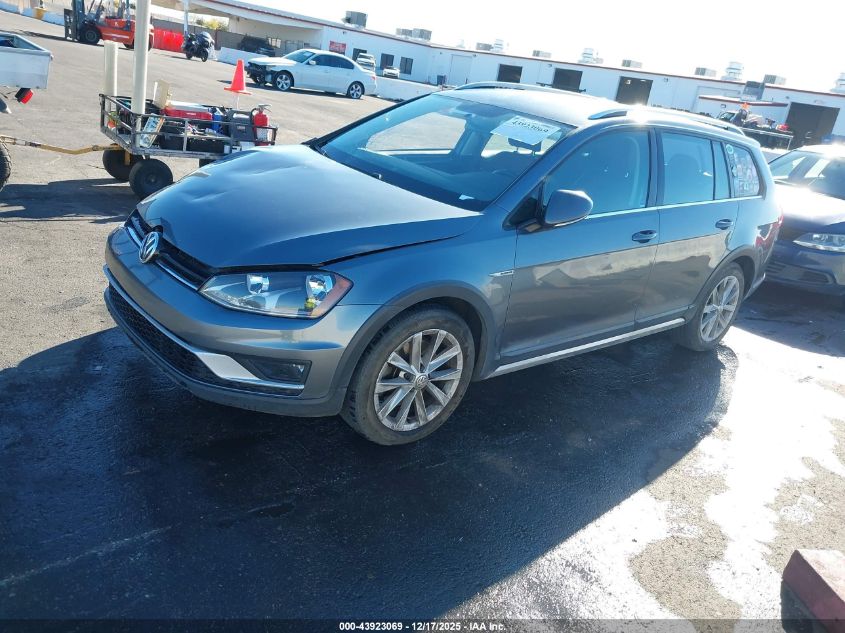 2017 Volkswagen Golf Alltrack Tsi S/Tsi Se/Tsi Sel VIN: 3VWH17AU7HM518915 Lot: 43923069