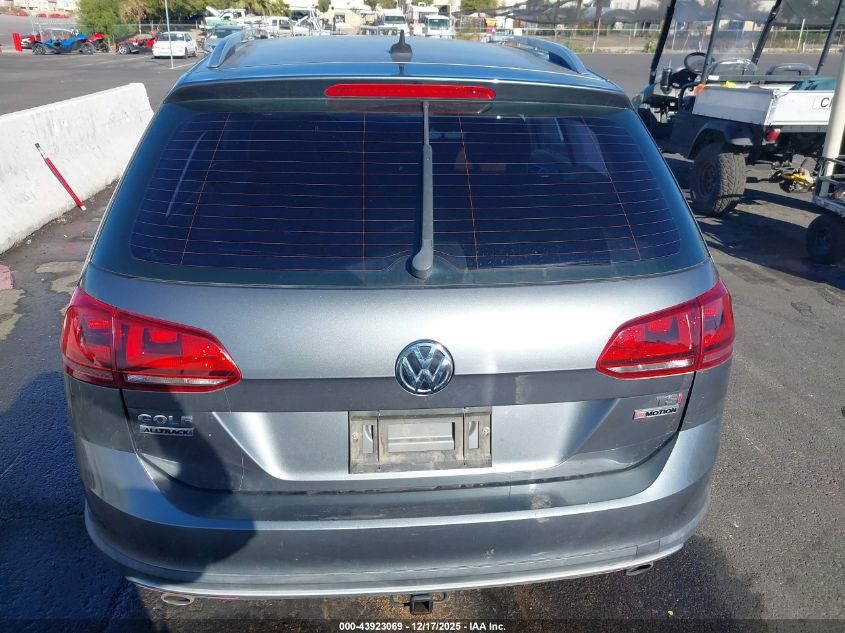 2017 Volkswagen Golf Alltrack Tsi S/Tsi Se/Tsi Sel VIN: 3VWH17AU7HM518915 Lot: 43923069