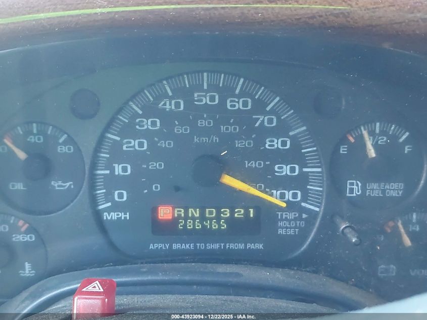 2000 Chevrolet Express Upfitter Pkg. VIN: 1GBFG15R5Y1196756 Lot: 43923094