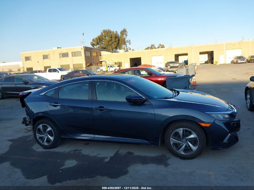 2021 Honda Civic Lx VIN: 2HGFC2F69MH536344 Lot: 43923097