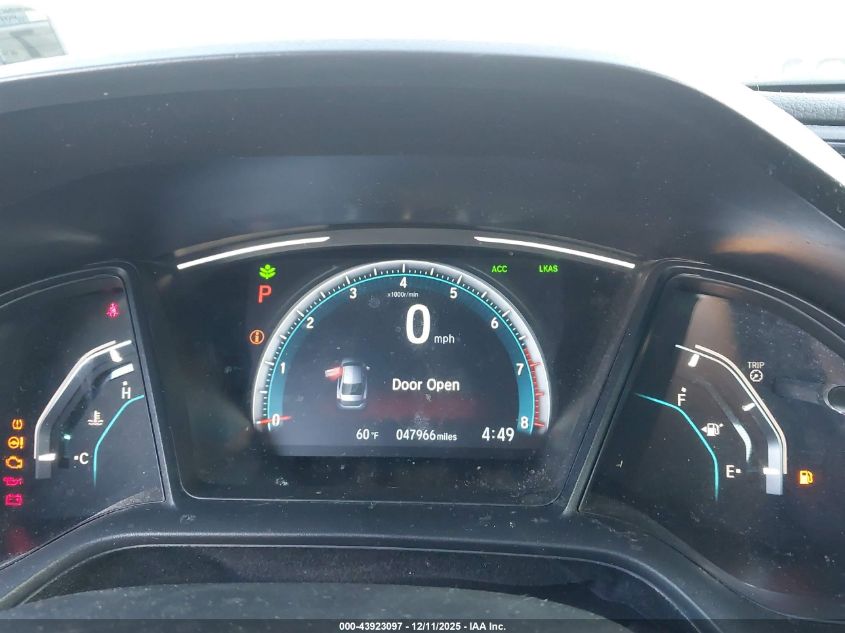 2021 Honda Civic Lx VIN: 2HGFC2F69MH536344 Lot: 43923097