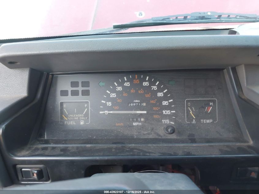 1989 Mitsubishi Mighty Max / S VIN: JA7FL24D0KP025479 Lot: 43923107