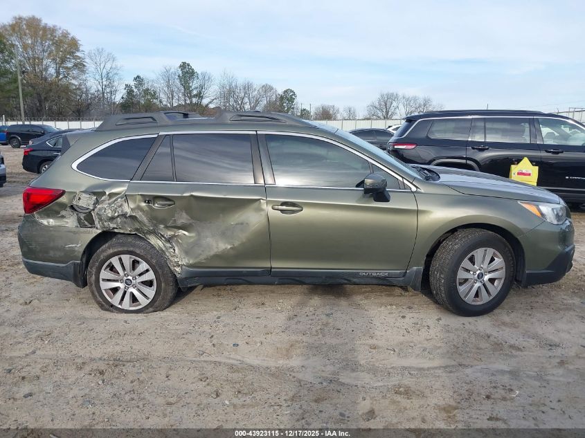 2017 Subaru Outback 2.5I Premium VIN: 4S4BSAFC6H3203121 Lot: 43923115