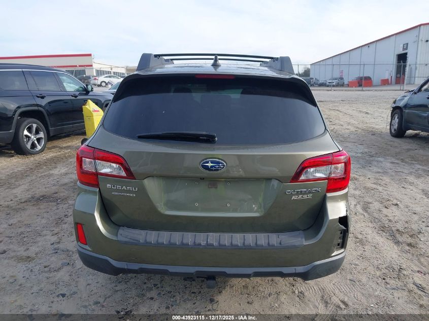 2017 Subaru Outback 2.5I Premium VIN: 4S4BSAFC6H3203121 Lot: 43923115