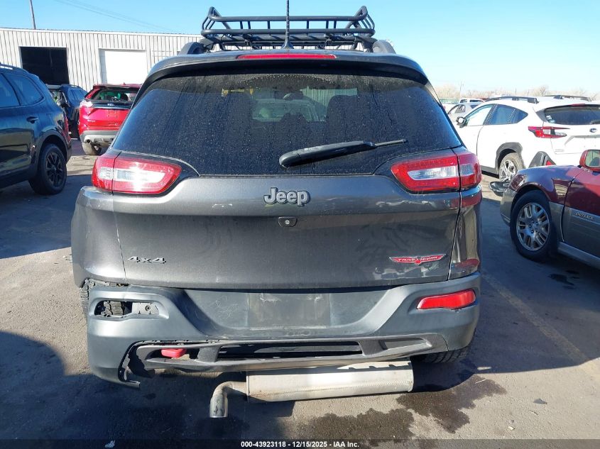 2015 Jeep Cherokee Trailhawk VIN: 1C4PJMBBXFW741148 Lot: 43923118