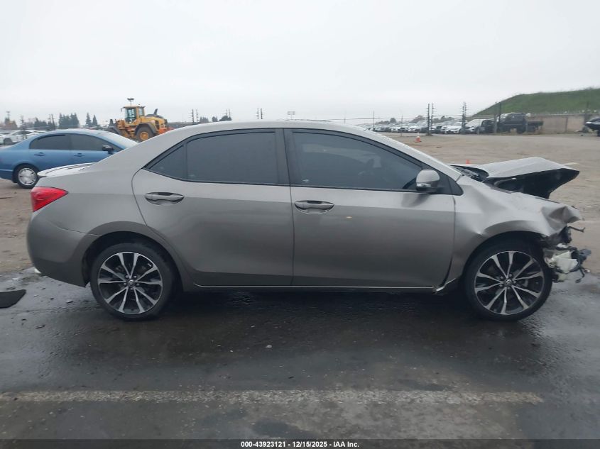2017 Toyota Corolla Se VIN: 5YFBURHE3HP696694 Lot: 43923121