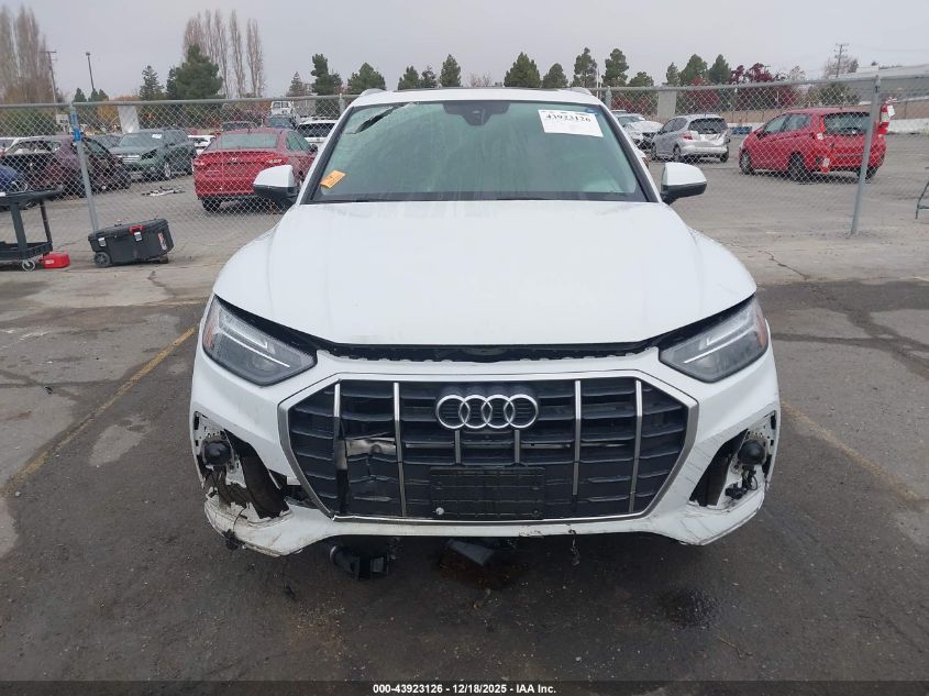 2021 Audi Q5 Premium Plus 45 Tfsi Quattro S Tronic VIN: WA1BAAFYXM2070537 Lot: 43923126