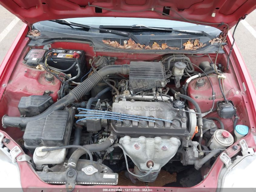 2000 Honda Civic Cx VIN: 2HGEJ6428YH103483 Lot: 43923152