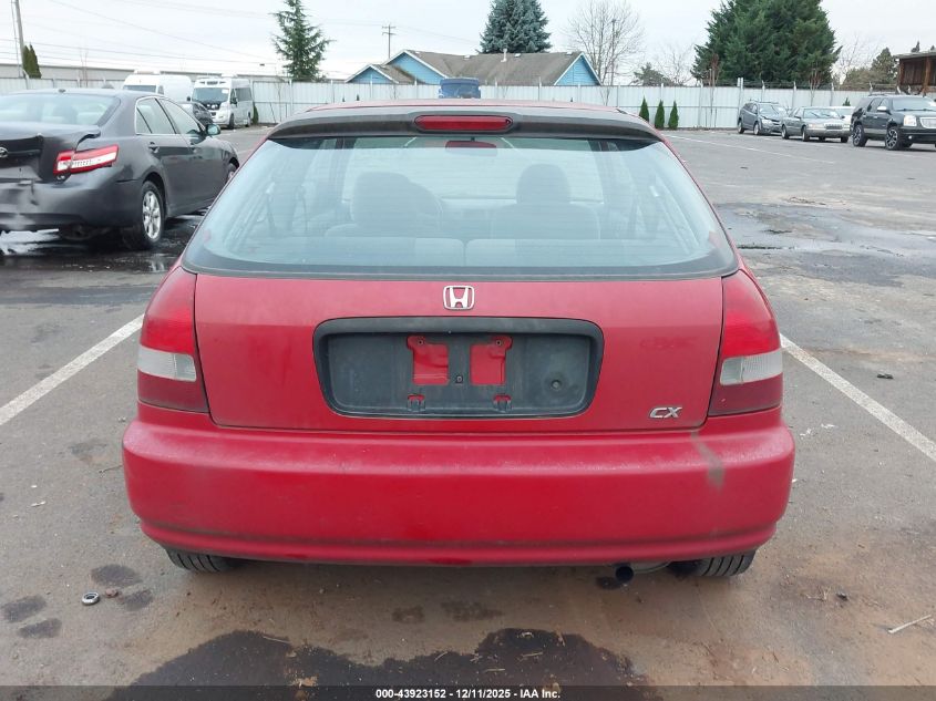 2000 Honda Civic Cx VIN: 2HGEJ6428YH103483 Lot: 43923152