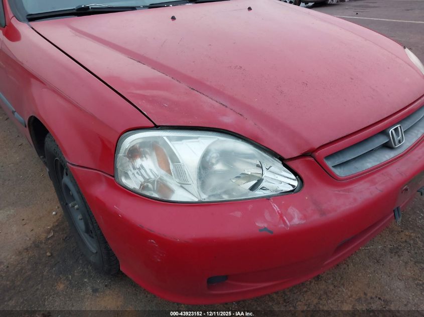 2000 Honda Civic Cx VIN: 2HGEJ6428YH103483 Lot: 43923152