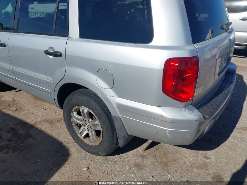 2004 Honda Pilot Ex-L VIN: 2HKYF18594H585998 Lot: 43923161