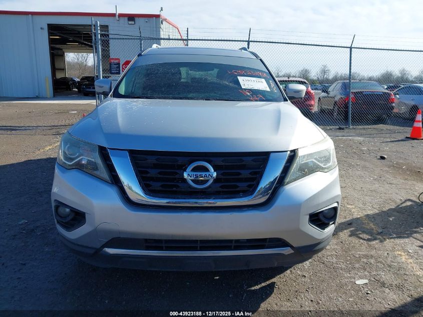 2017 Nissan Pathfinder Sl VIN: 5N1DR2MN8HC613059 Lot: 43923188