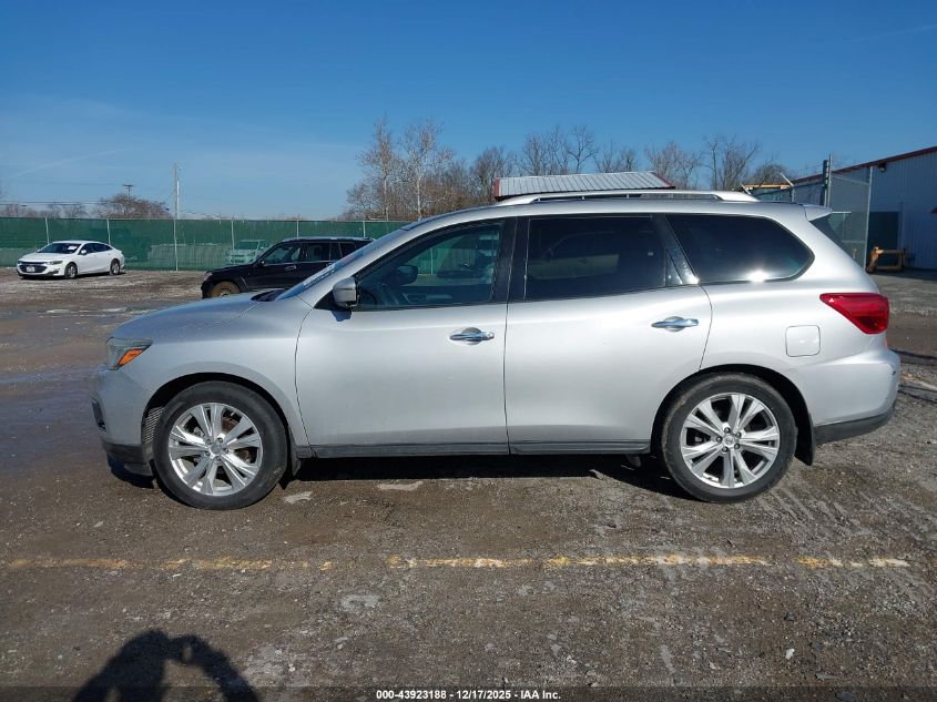 2017 Nissan Pathfinder Sl VIN: 5N1DR2MN8HC613059 Lot: 43923188