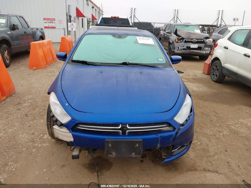 2014 Dodge Dart Limited VIN: 1C3CDFCB7ED823742 Lot: 43923197