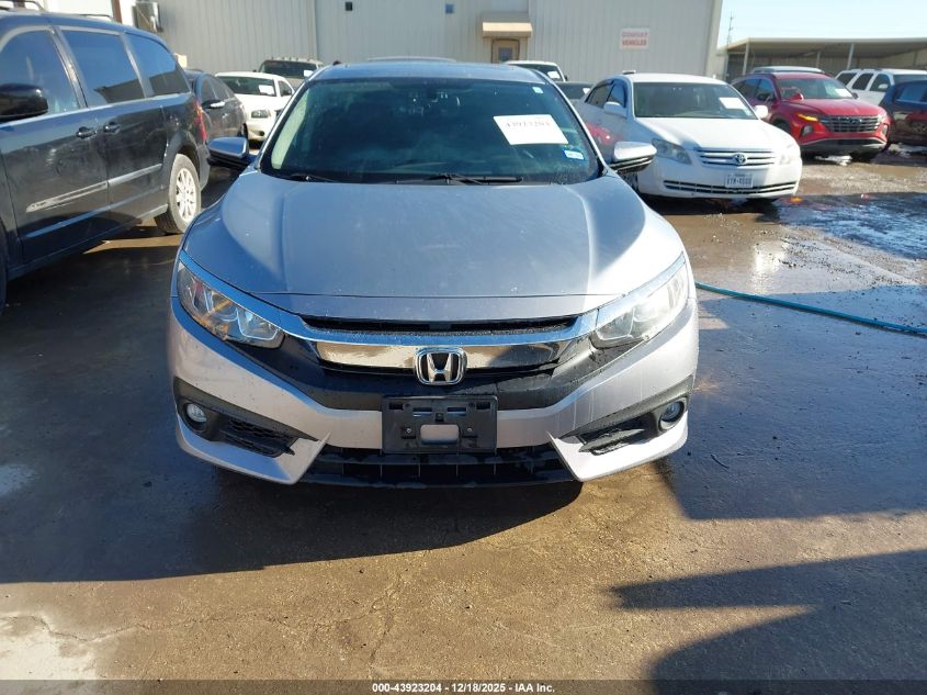 2017 Honda Civic Ex VIN: 19XFC2F72HE019198 Lot: 43923204