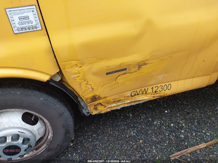 2018 GMC Savana Cutaway Work Van VIN: 7GZ37TCG1JN900593 Lot: 43923207