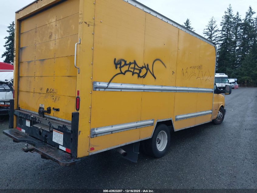 2018 GMC Savana Cutaway Work Van VIN: 7GZ37TCG1JN900593 Lot: 43923207