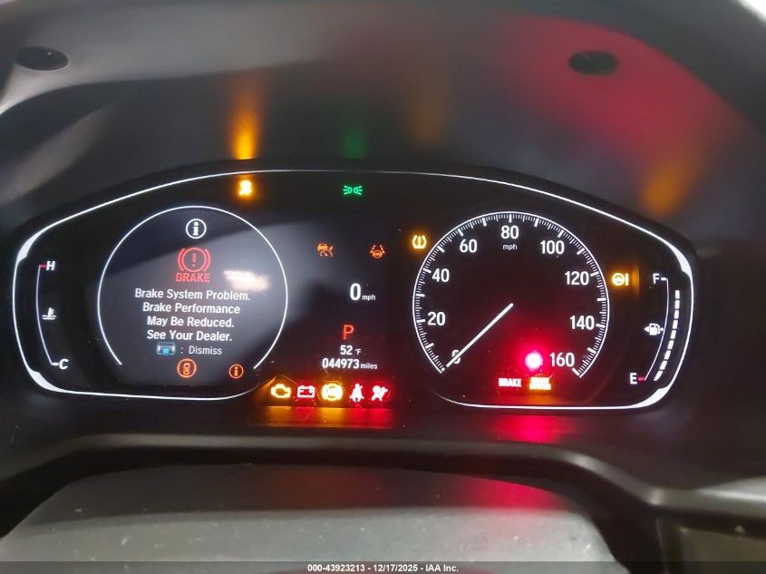 2021 Honda Accord Touring VIN: 1HGCV2F9XMA025750 Lot: 43923213